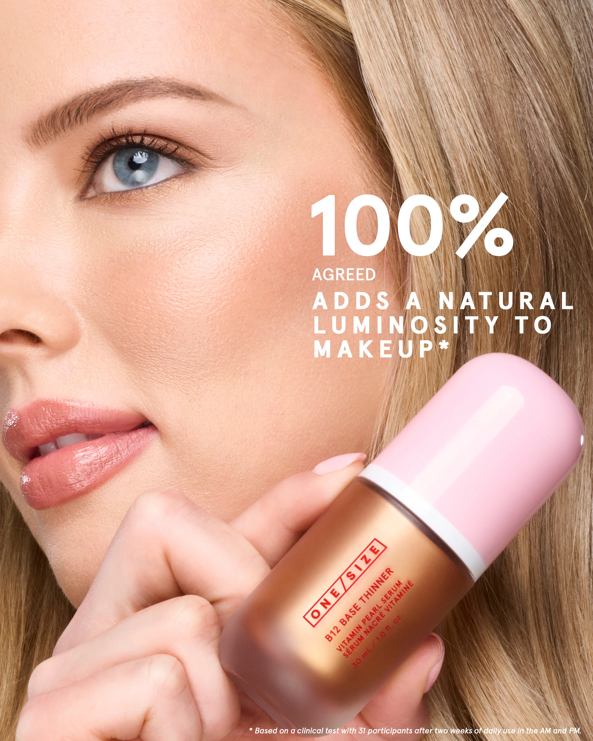 B12 Base Thinner Vitamin Pearl Serum - Bronze - Image 5