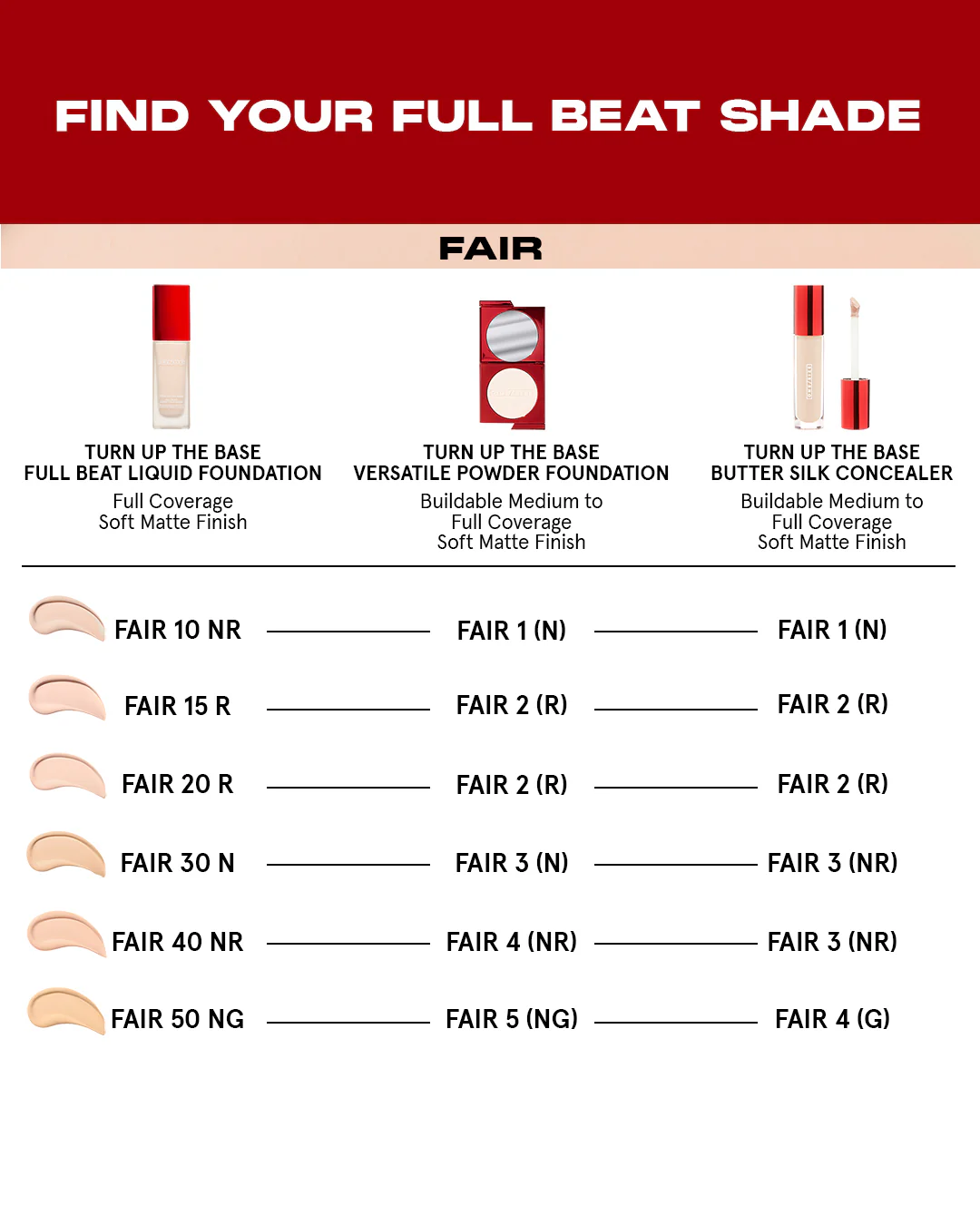 TURN UP THE BASE Full Beat Liquid Foundation - Image 197