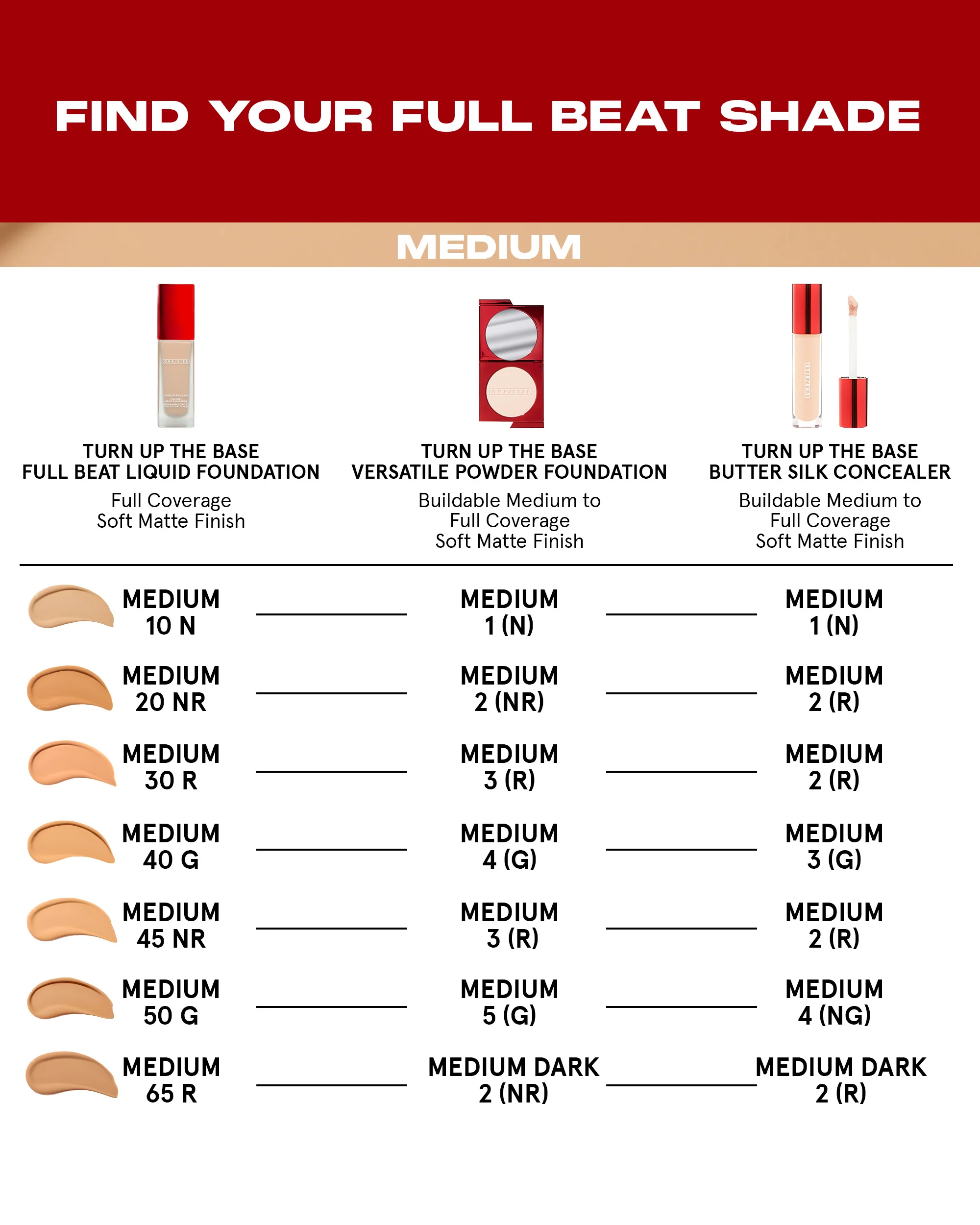 TURN UP THE BASE Full Beat Liquid Foundation - Image 199