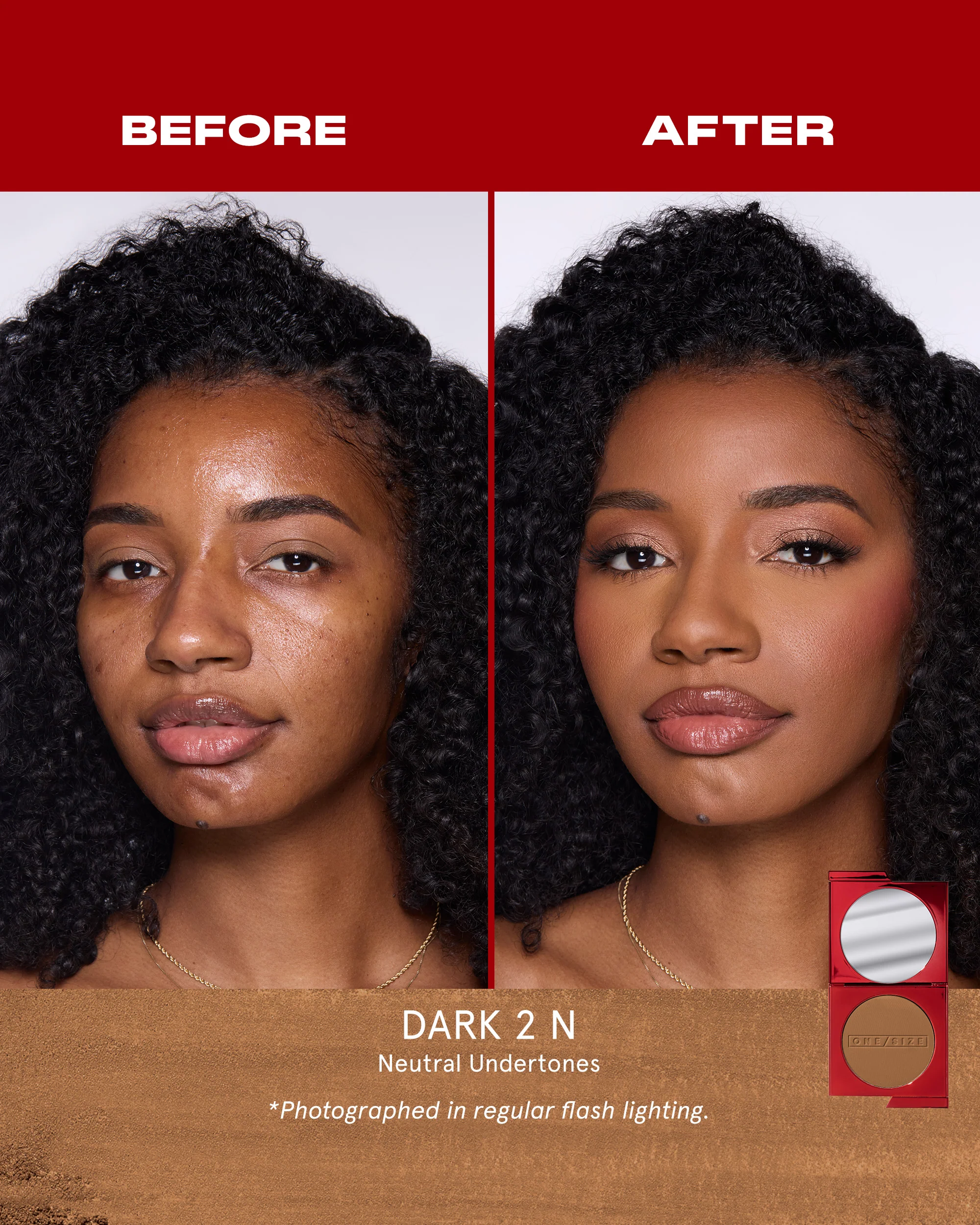 Turn Up The Base Versatile Powder Foundation - Image 43