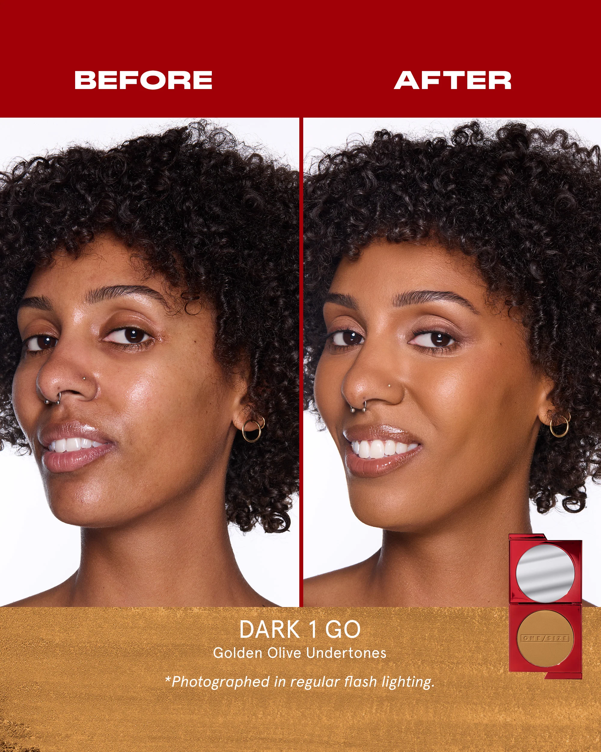 Turn Up The Base Versatile Powder Foundation - Image 46