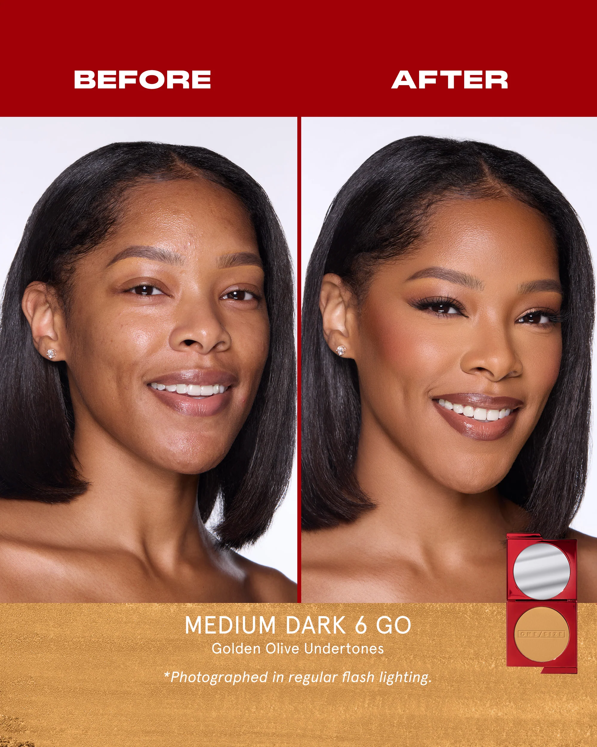 Turn Up The Base Versatile Powder Foundation - Image 48