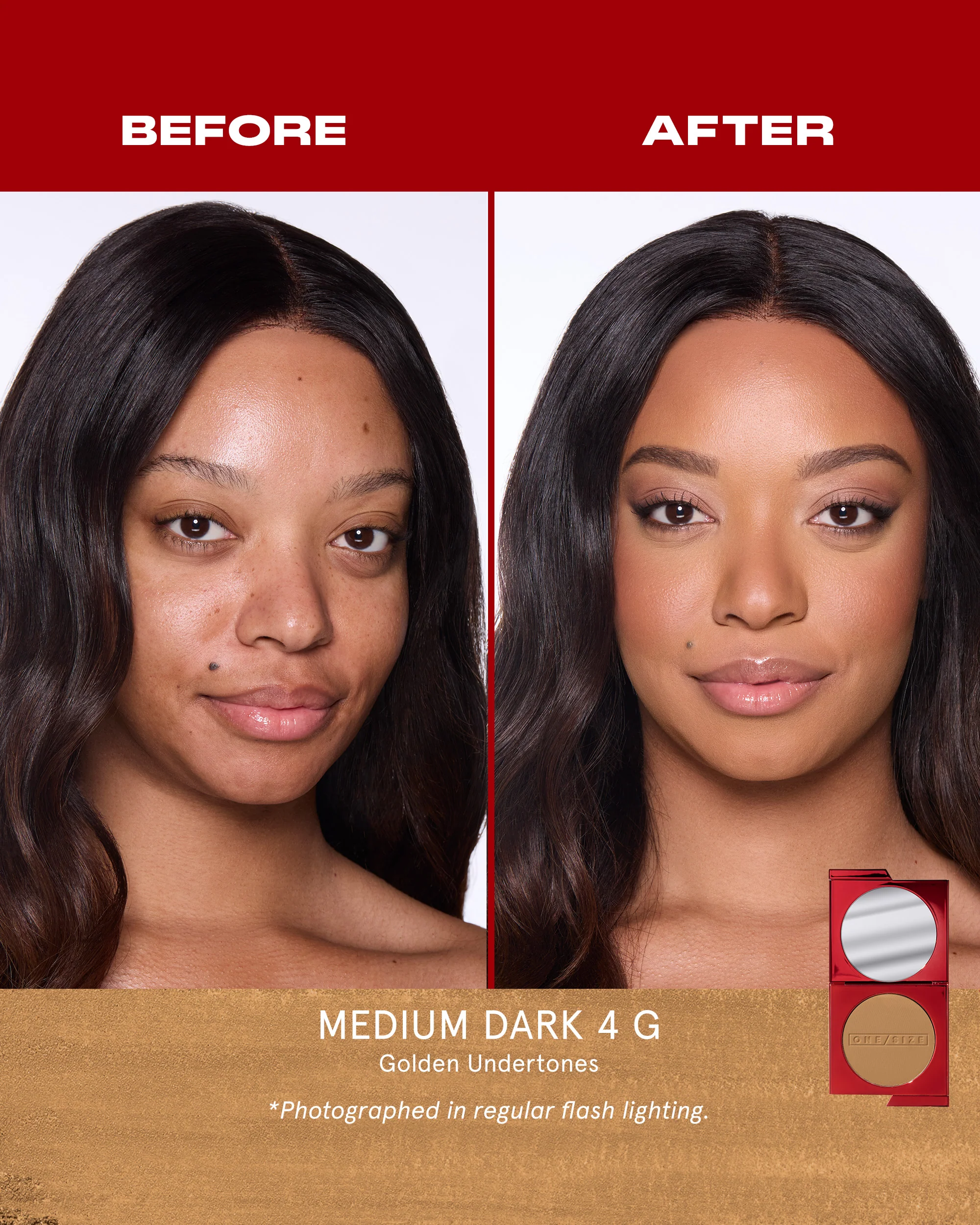 Turn Up The Base Versatile Powder Foundation - Image 50