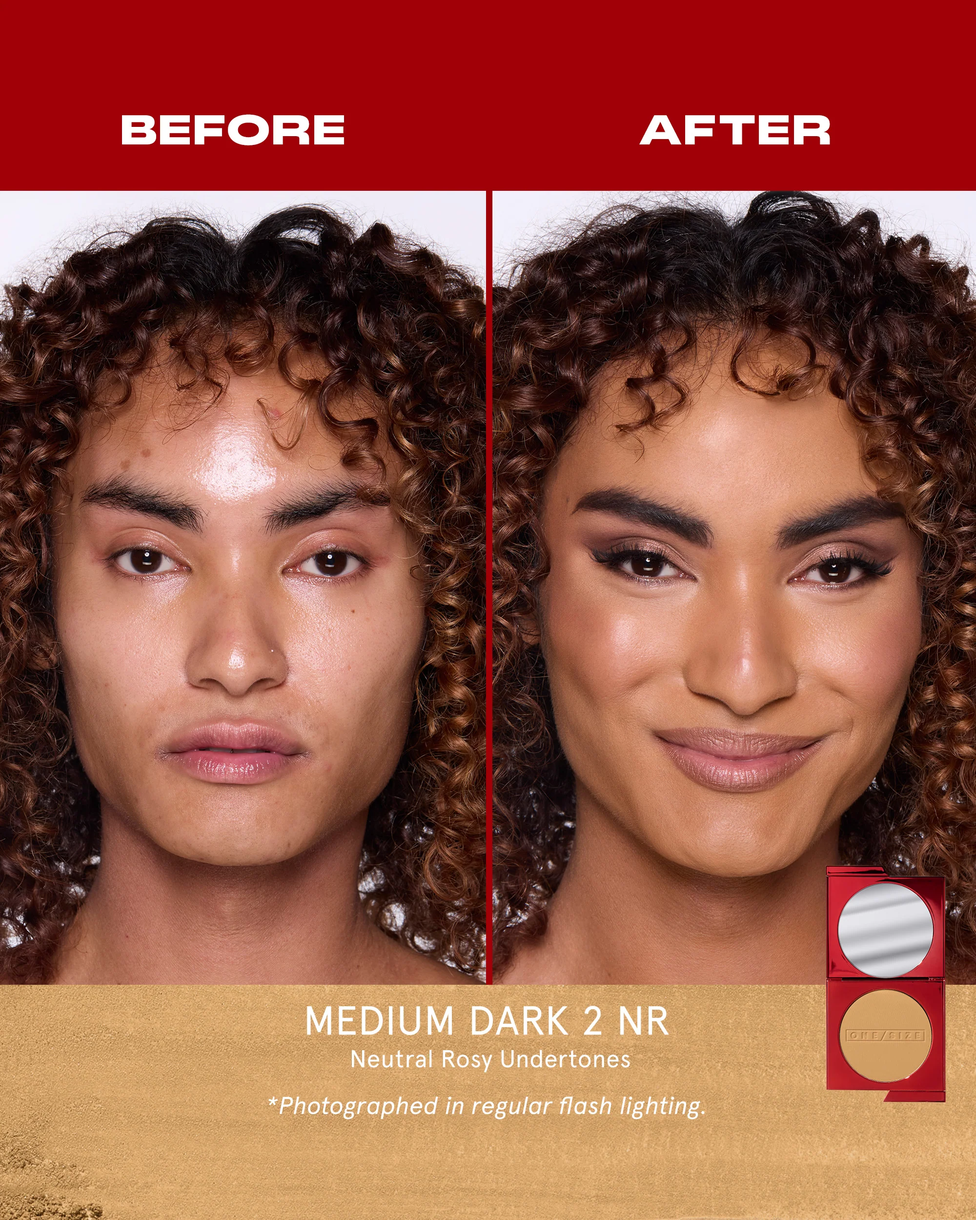 Turn Up The Base Versatile Powder Foundation - Image 52