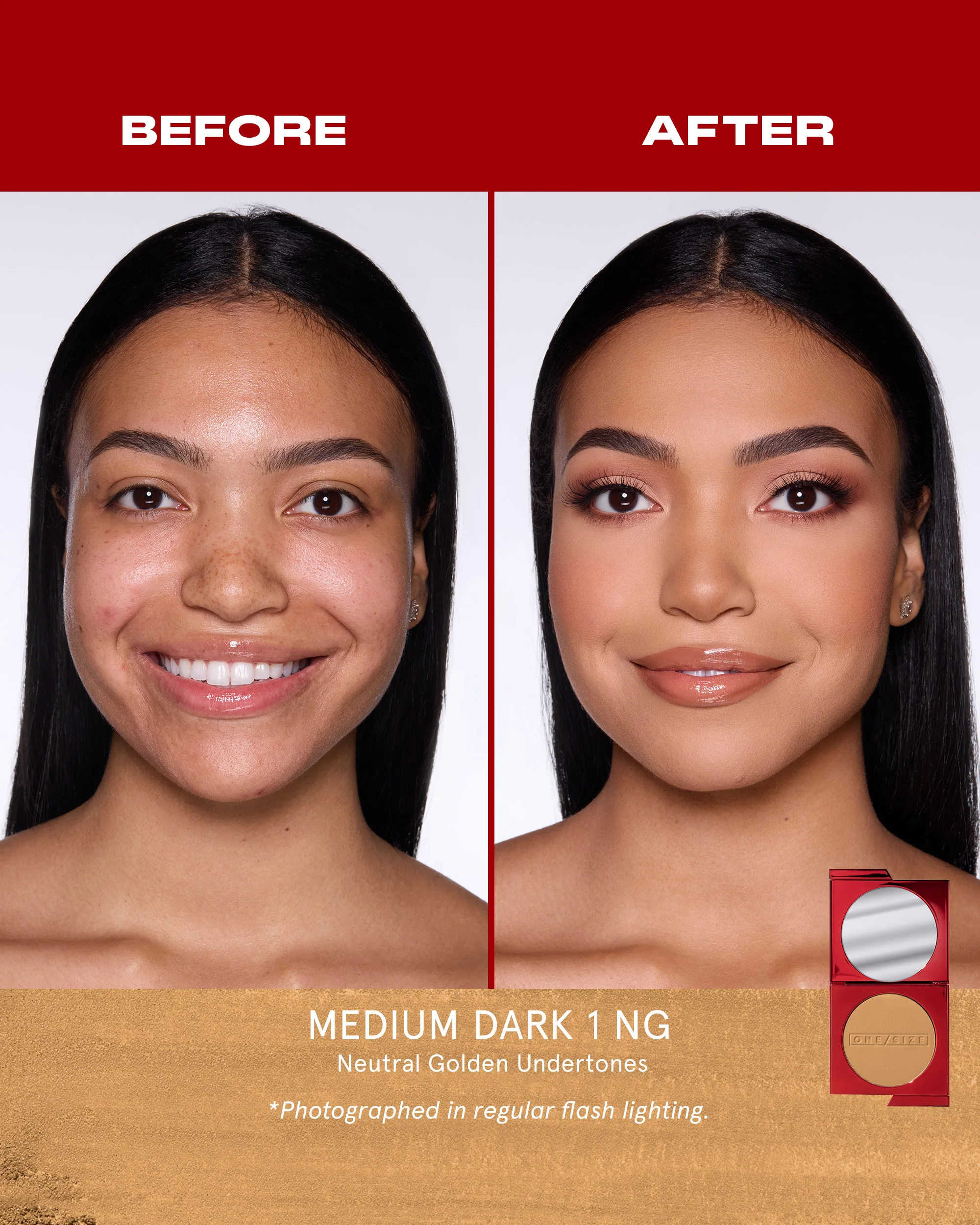 Turn Up The Base Versatile Powder Foundation - Image 53