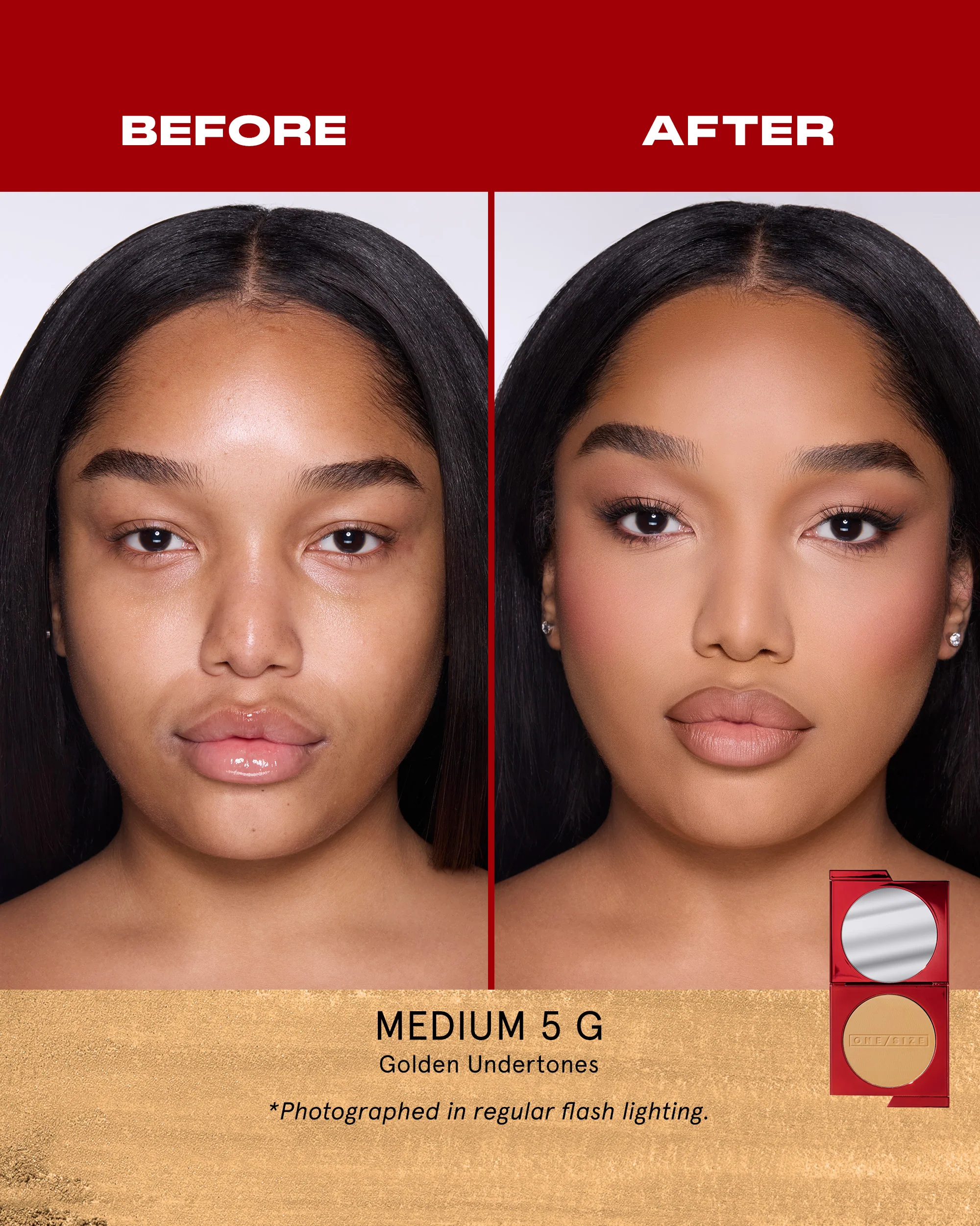 Turn Up The Base Versatile Powder Foundation - Image 54