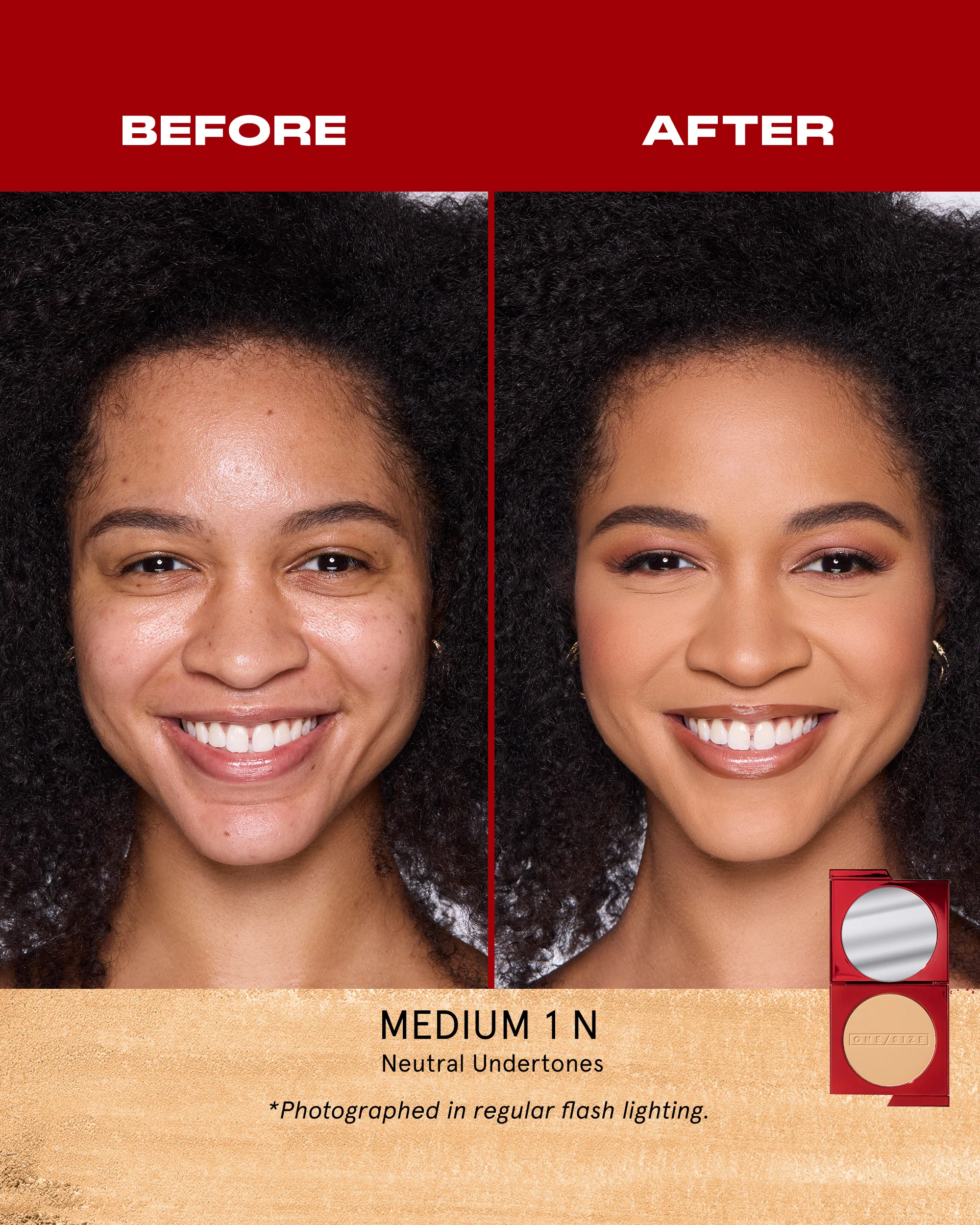 Turn Up The Base Versatile Powder Foundation - Image 55