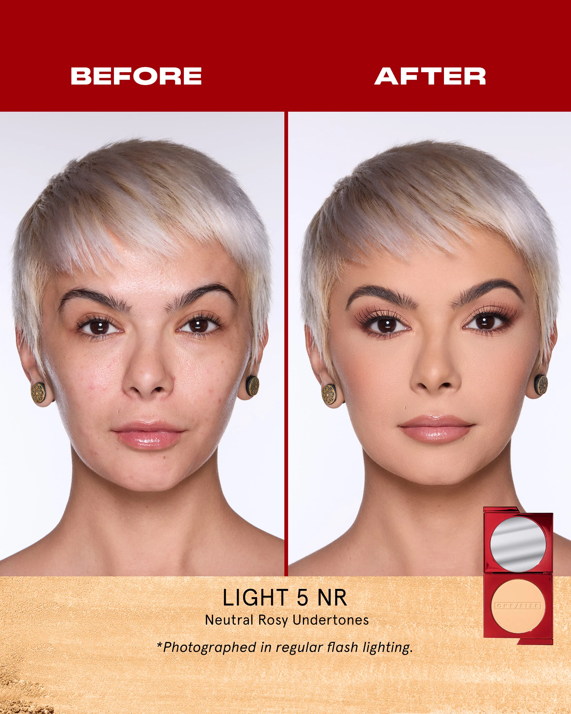 Turn Up The Base Versatile Powder Foundation - Image 59