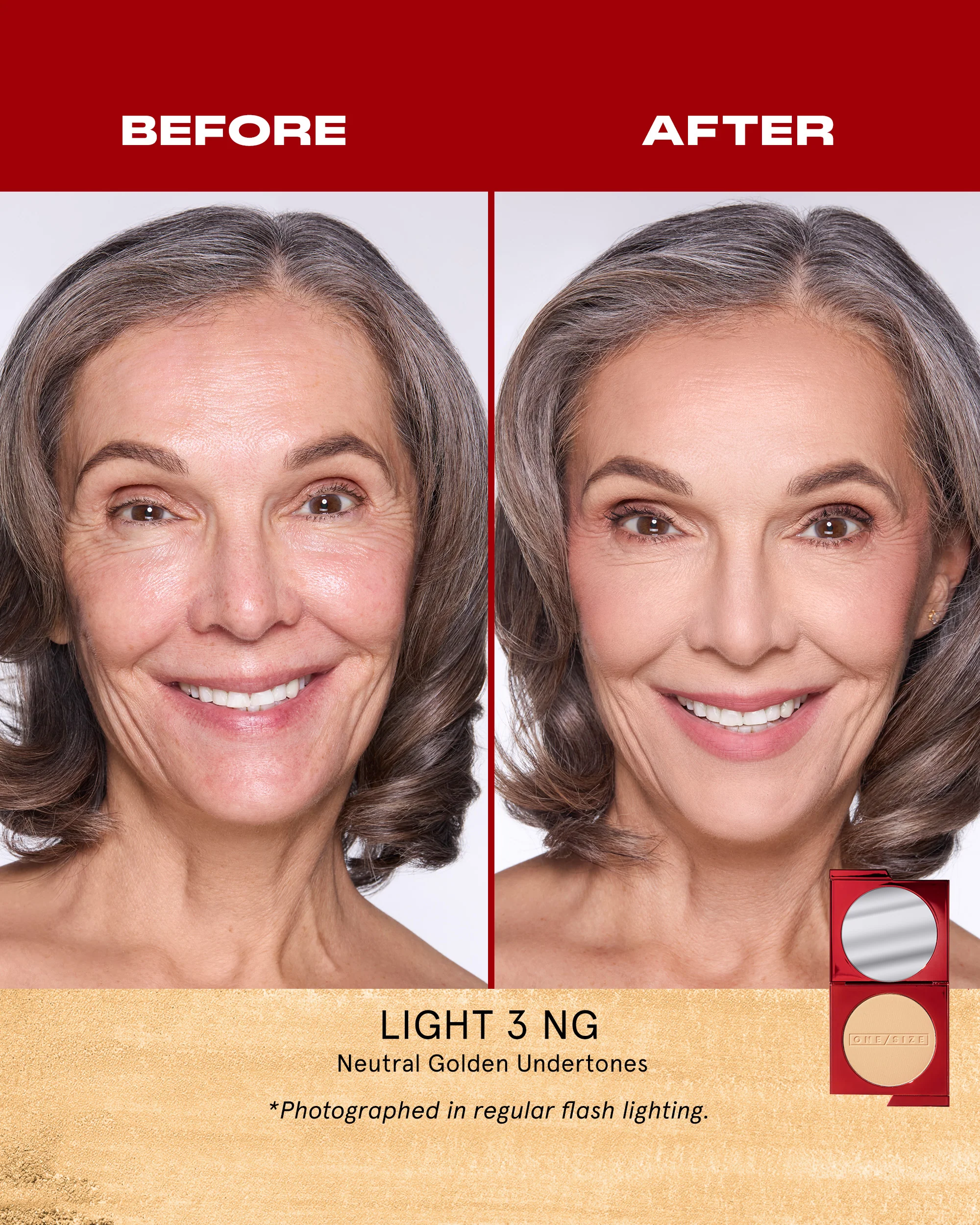 Turn Up The Base Versatile Powder Foundation - Image 61